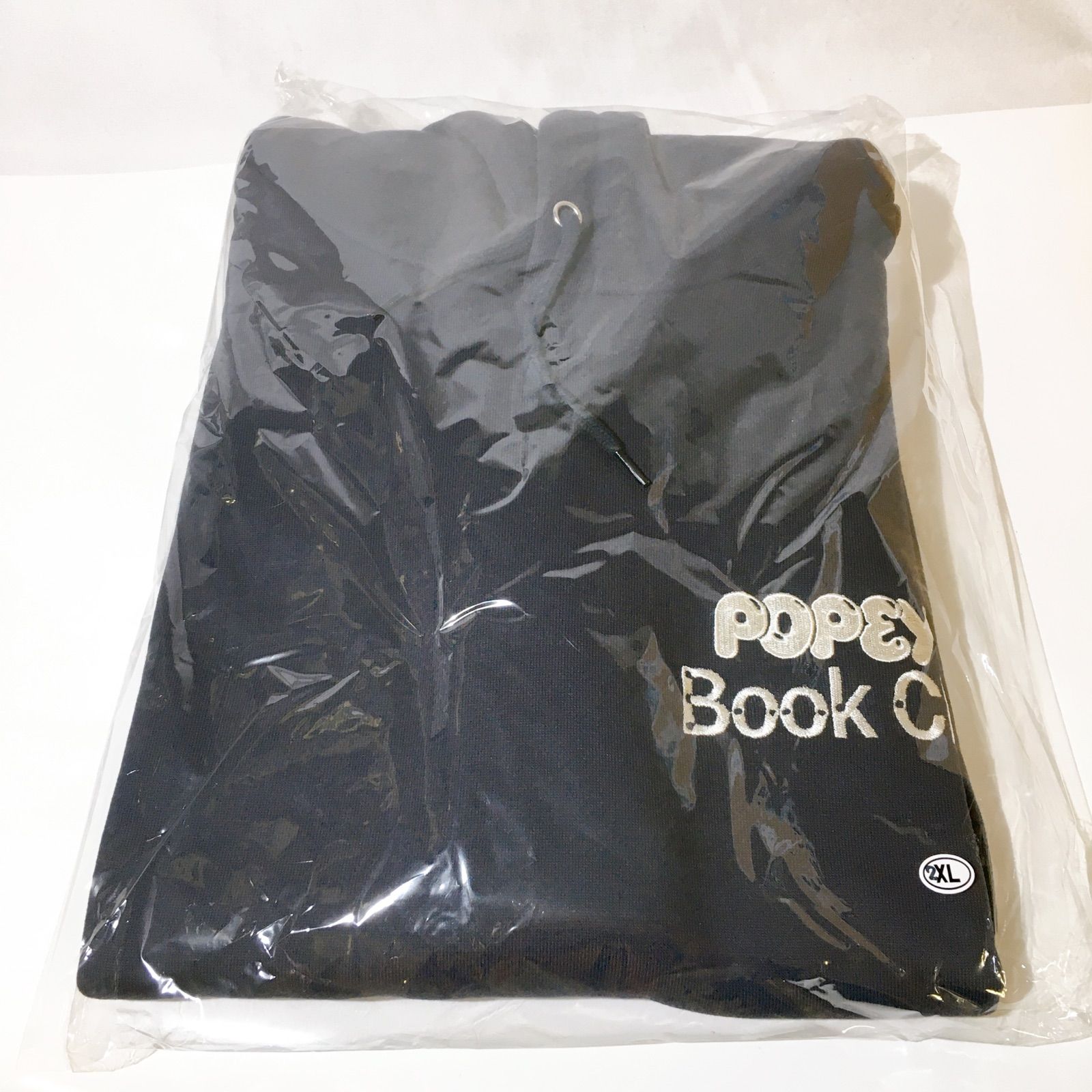 未使用品】マガジンハウス POPEYE BOOK CLUB Hoodie / Navy 2XLサイズ 