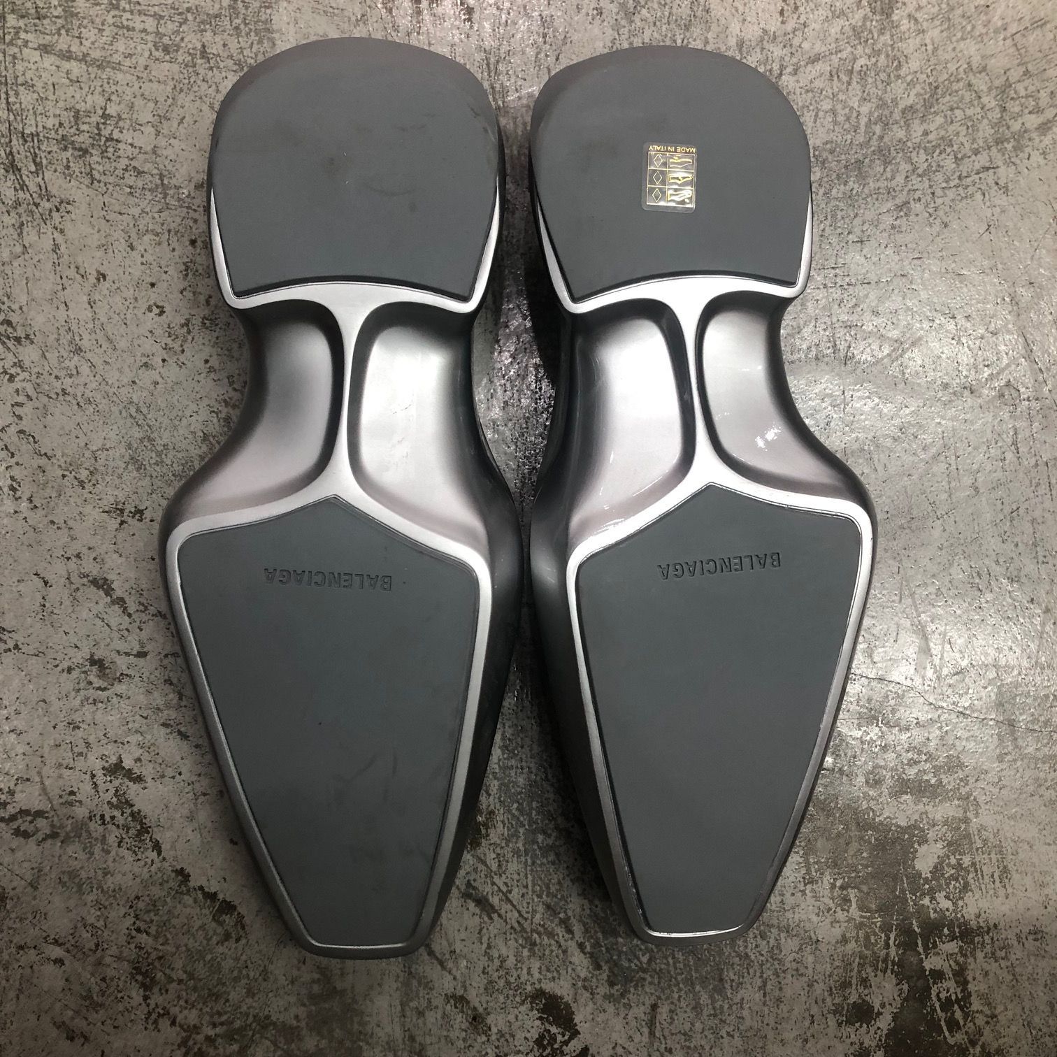 BALENCIAGA space shoes スリッポン フラットシューズ バレンシアガ 44 