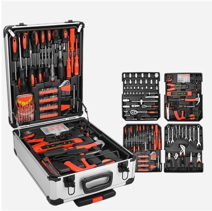 499点セット工具箱 大型 ツールボックス 工具入れ ツールセットスーツケース 自動車修理用 キャスター付き