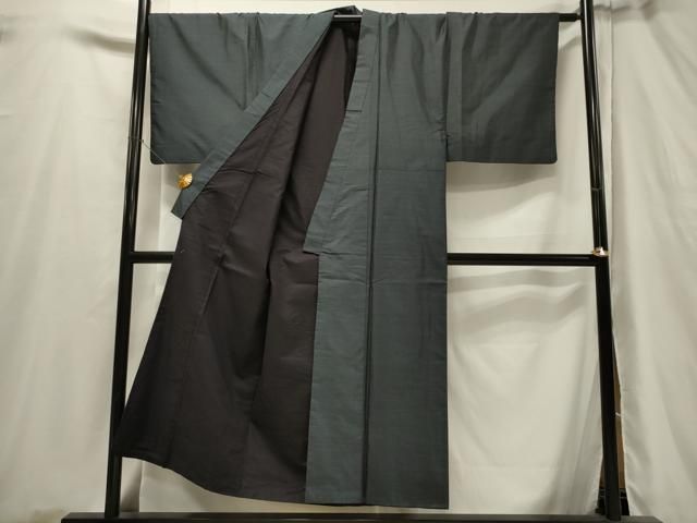 平和屋着物□男性 本場大島紬 80亀甲 総詰め 正絹 逸品 DAAQ9777bc  