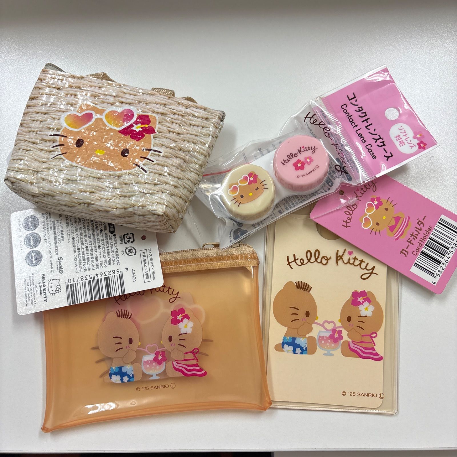 日焼けキティ　⭐︎5点セット⭐︎ 日焼けキティちゃん10種🌺 まさかの100円で入荷日に完売続出