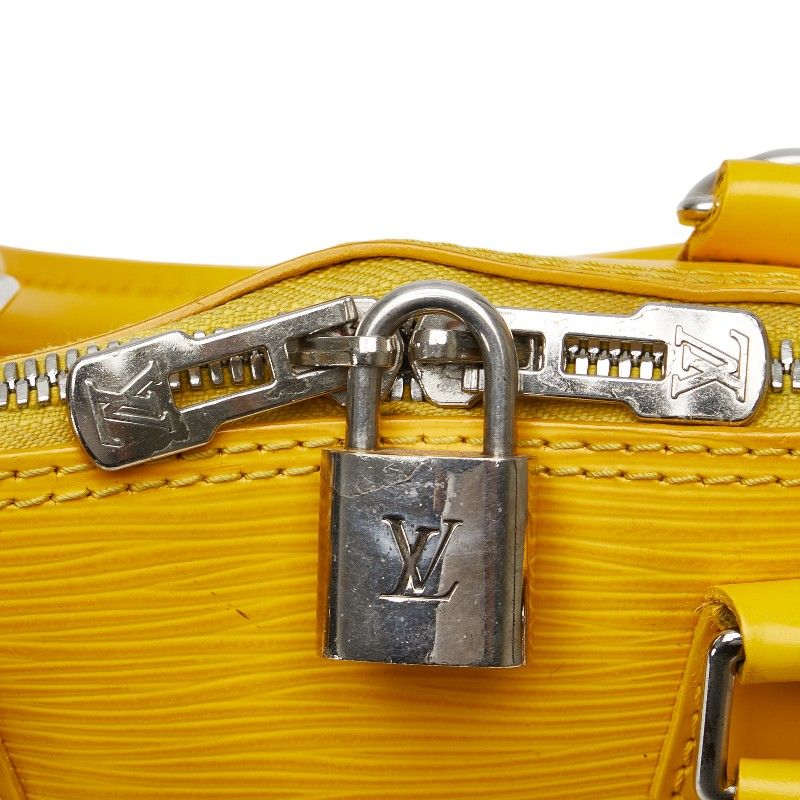 LOUIS VUITTON ルイヴィトン エピ アルマBB シトロン 2WAYハンドバッグ