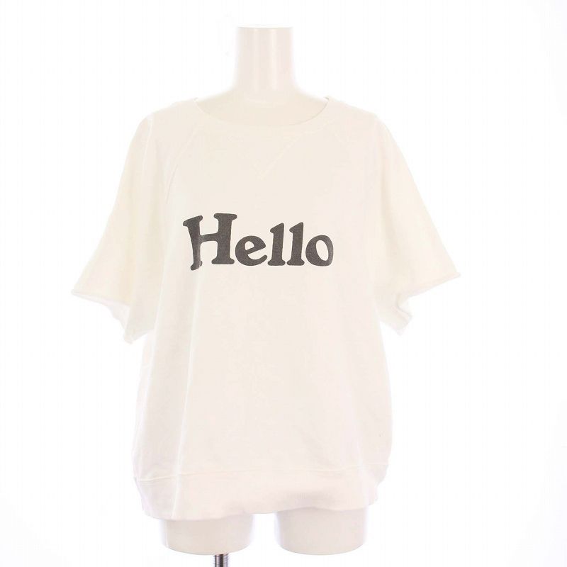 マディソンブルー MADISONBLUE 23SS HELLO SWEAT S/S URAKE スウェット 