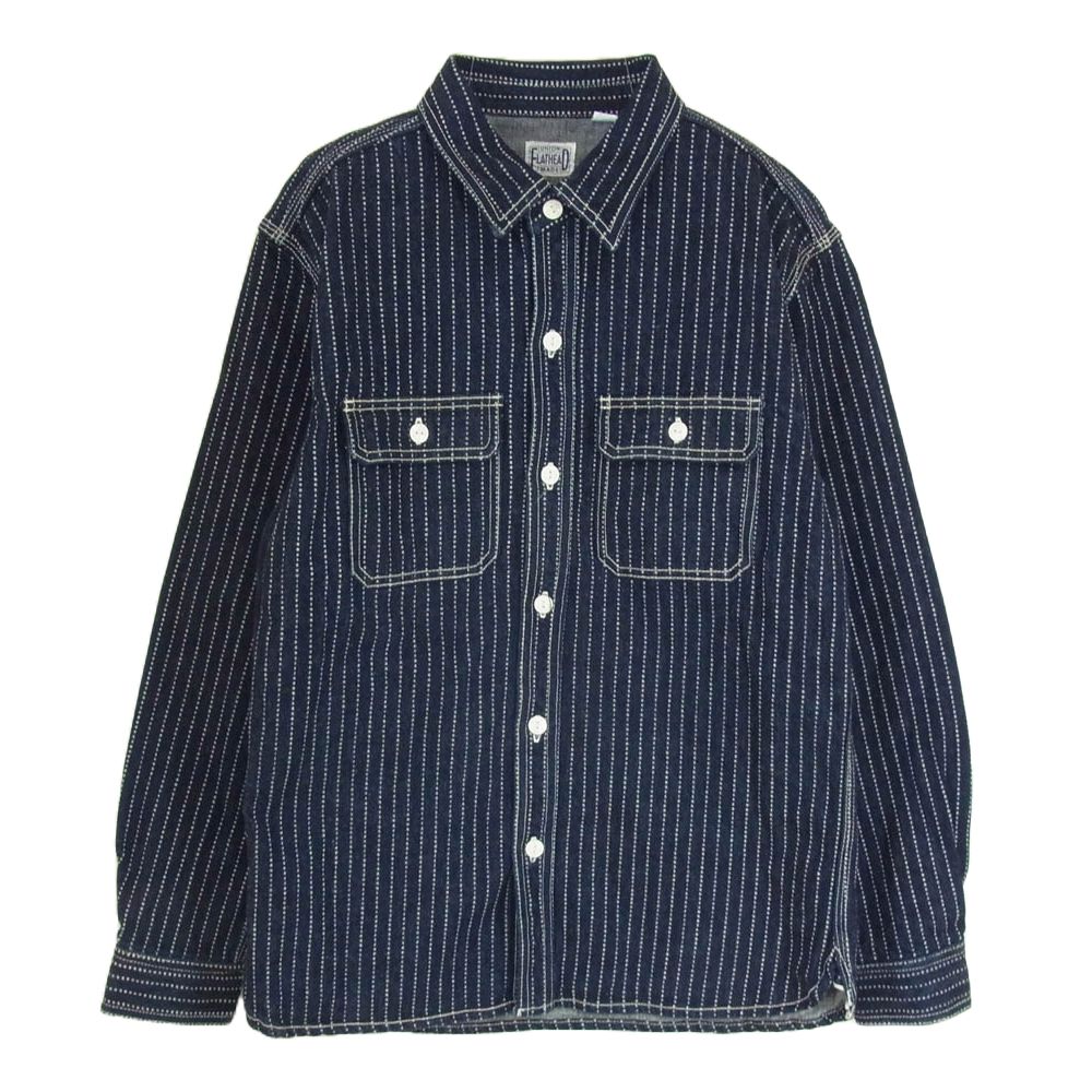 THE FLAT HEAD ザフラットヘッド 7014W WABASH WORK SHIRT