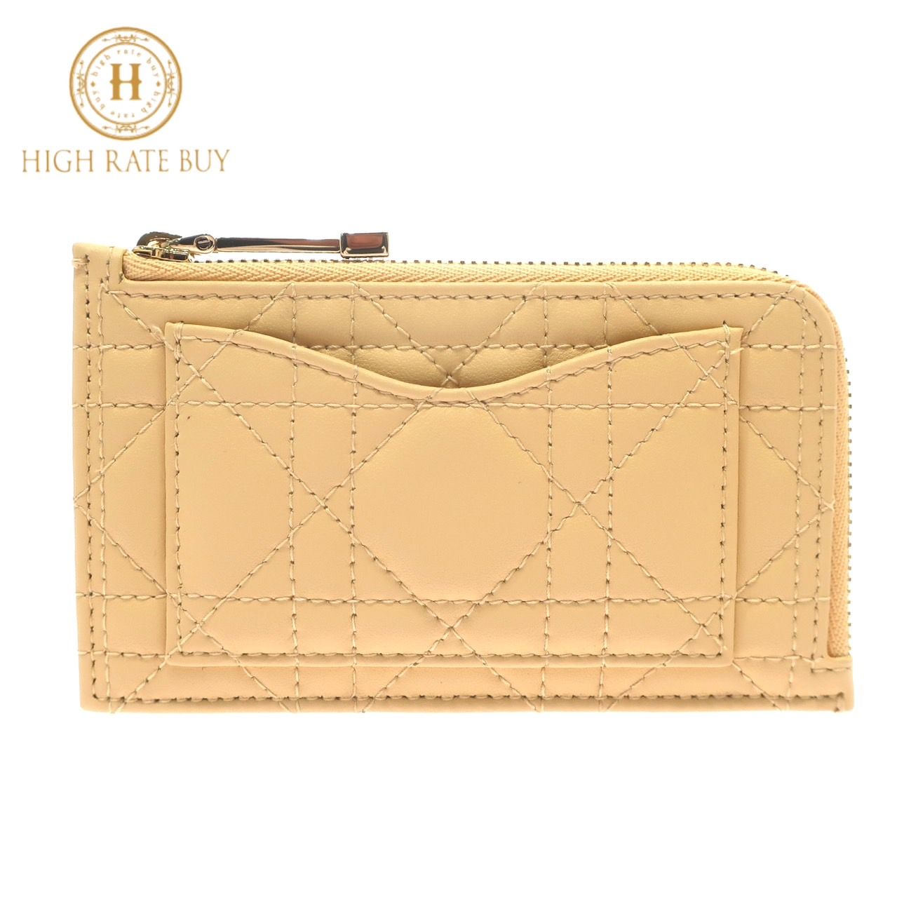 極美品】Christian Dior クリスチャンディオール コンパクト ジップ 