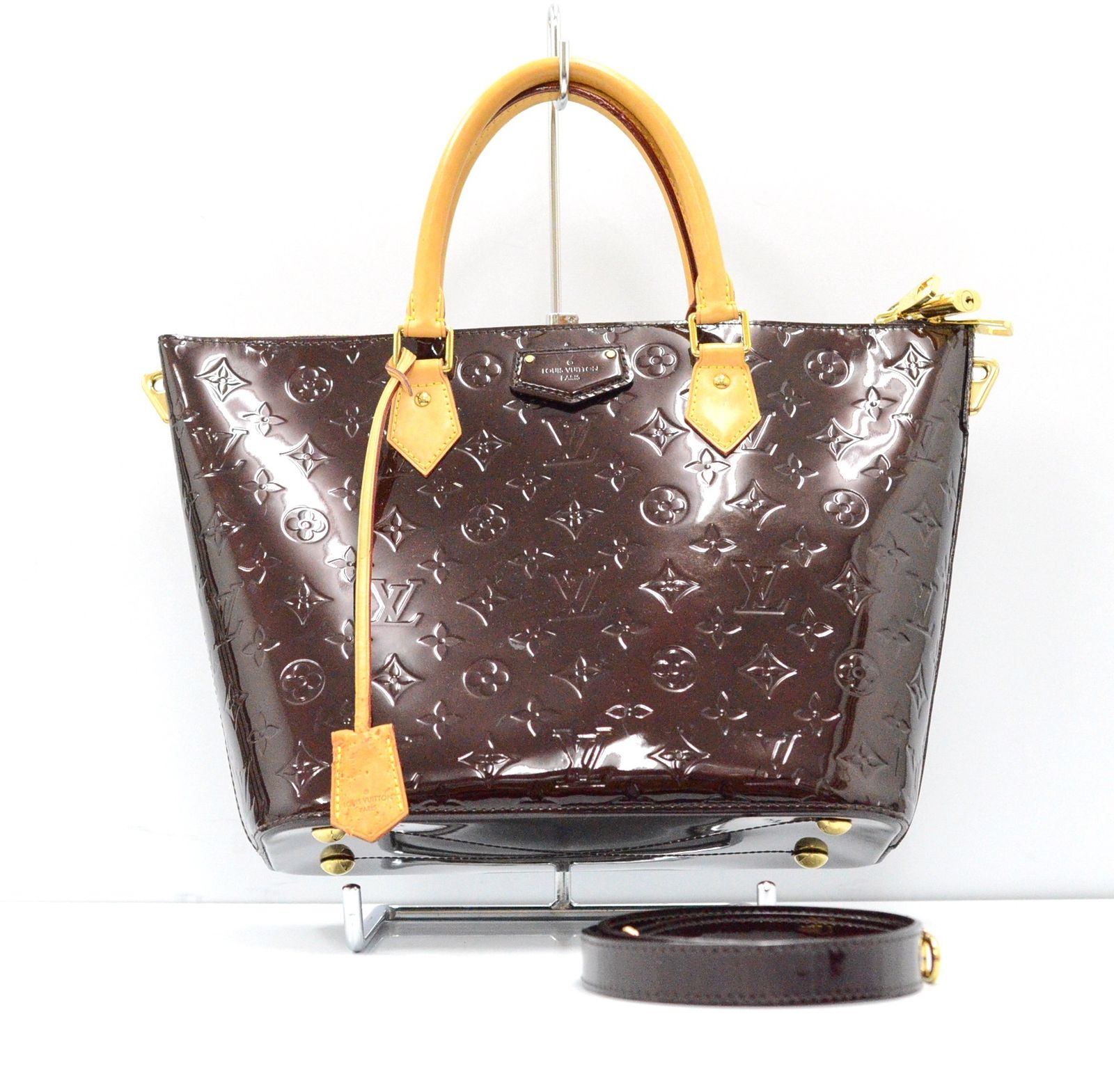 ルイヴィトン（LOUIS VUITTON） ヴェルニ アマラント モンテベロ 
