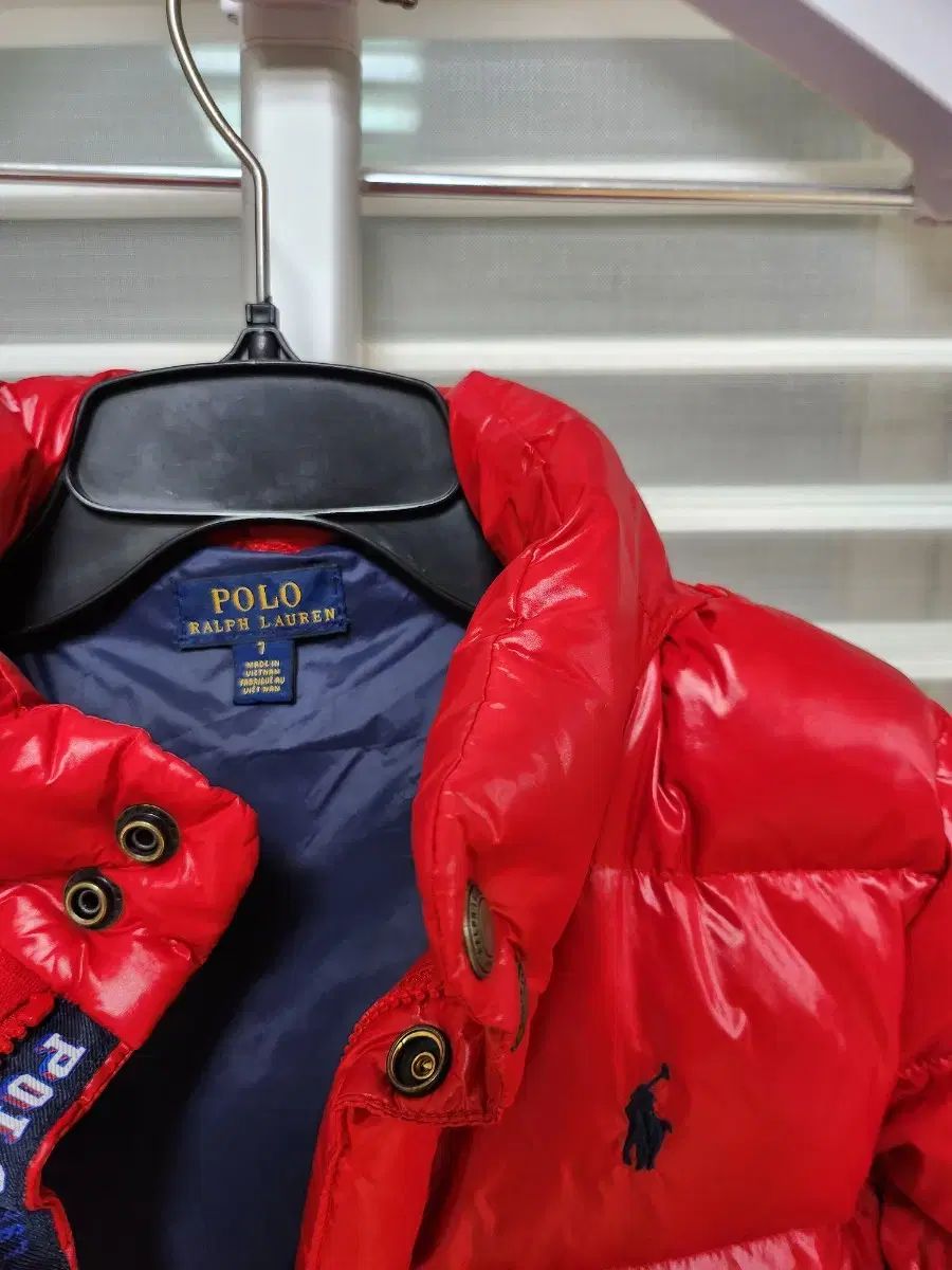 ポロラルフローレン キッズ レッド パファー ダウン 7