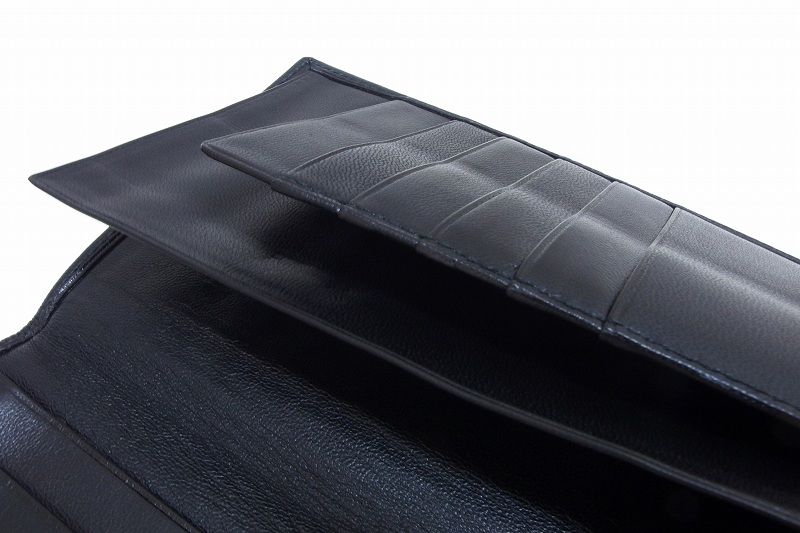 216136】LOEWE ロエベ アナグラム ナッパレザー 札入れ 長財布