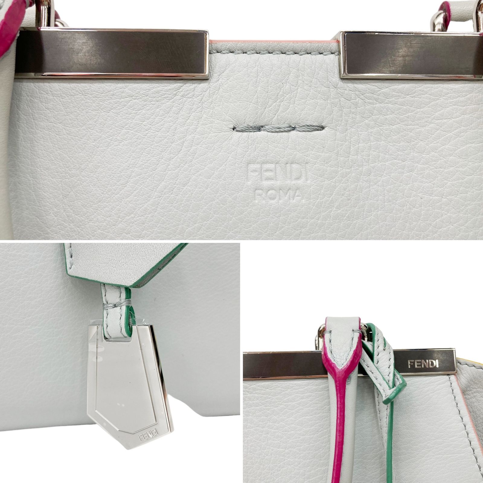 FENDI (フェンディ) 3JOURS トロワジュール 2WAY ハンドバッグ ...