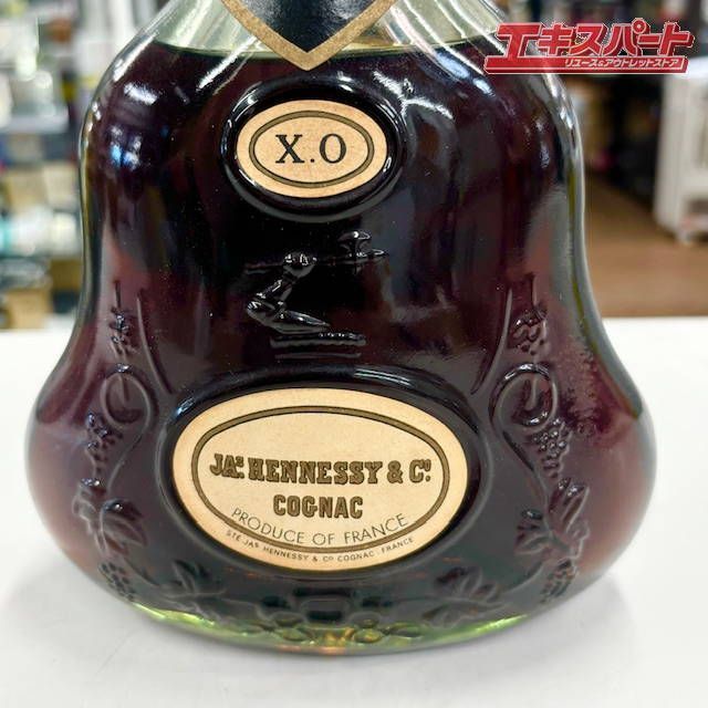 ヘネシーxoブランデーグリーンボトル700ml ヘネシー Hennessy XO ブランデー コニャック 金キャップ グリーン