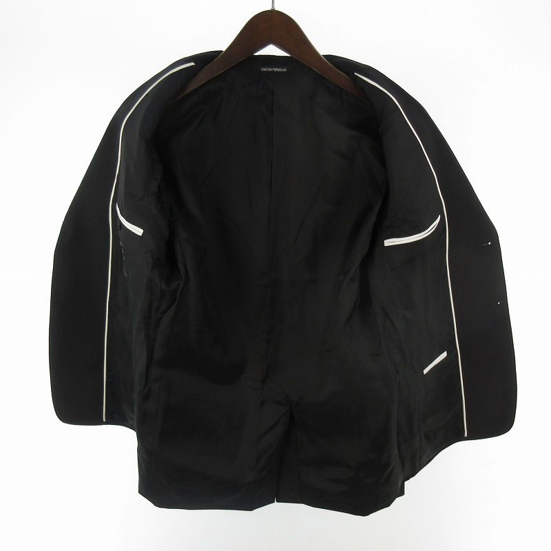 [高級] EMPORI ARMANI DAVID LINE 46 セットアップ NWT Emporio Armani David Line Mens 100% Wool Dress Suit