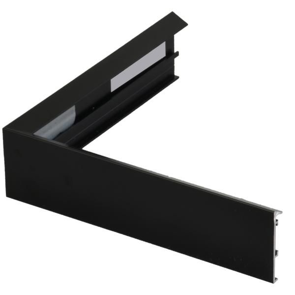 油絵用 アルミ額縁 仮縁 6550（スタンダード） M10号 ブラック