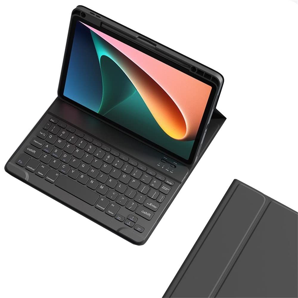 新着商品 iPadAir11インチ M3 M2| iPad Air 第5|4世代 10.9インチ キーボードケース ペンシル充電 iPadPro11 第4|3|2|1世代 キーボード カバー マグネット 分離式 カラーキーボード ビジネス 学生 黒