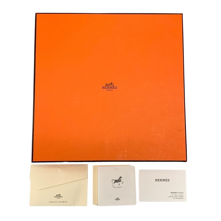 エルメス プレート シュヴァルドリアン ホース ホワイト【AFI28