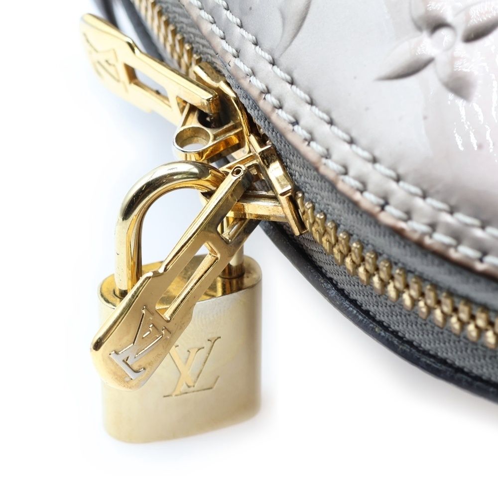 LOUIS VUITTON (ルイヴィトン) アルマBB ヴェルニ シャンパーニュ  