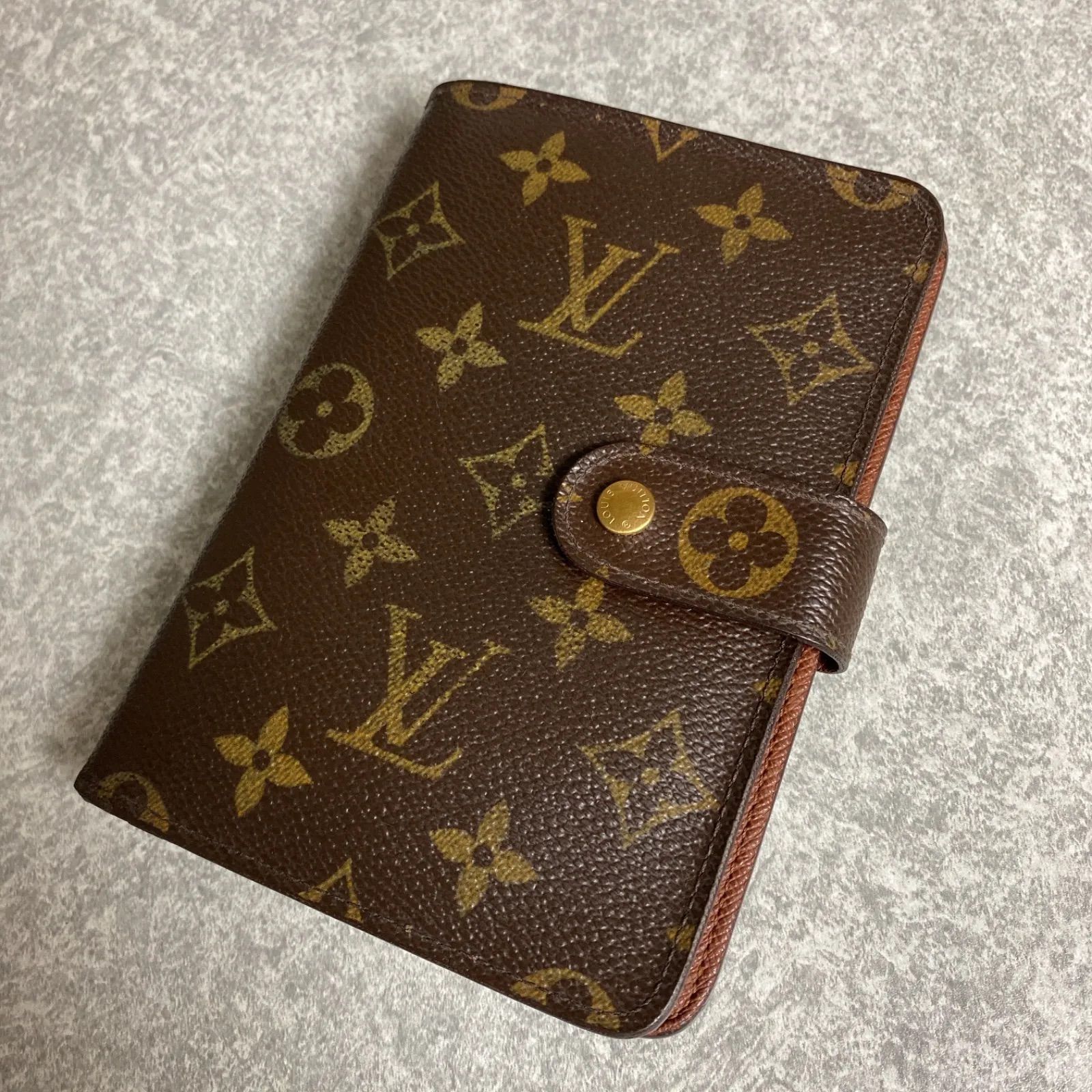 ルイヴィトン VUITTON LOUIS 財布 モノグラム ヴィトン 手帳型折り 