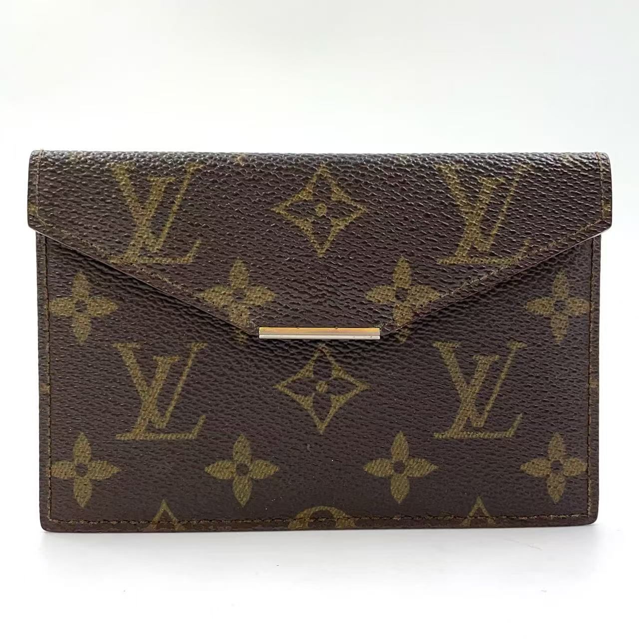 美品【LOUIS VUITTON】ポーチ　モノグラム　PVC ダークブラウン LOUIS VUITTON - LOUIS VUITTON ルイヴィトン モノグラム コスメ