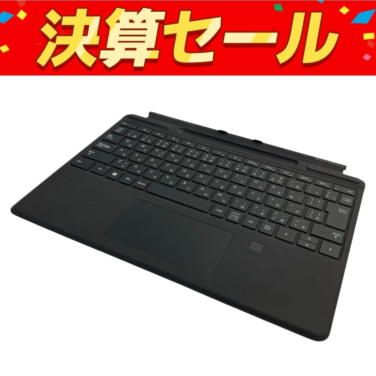 Microsoft 8XF-00019 Microsoft Surface Pro 指紋認証センサー付 Signature キーボード PC周辺機器 N10148418
