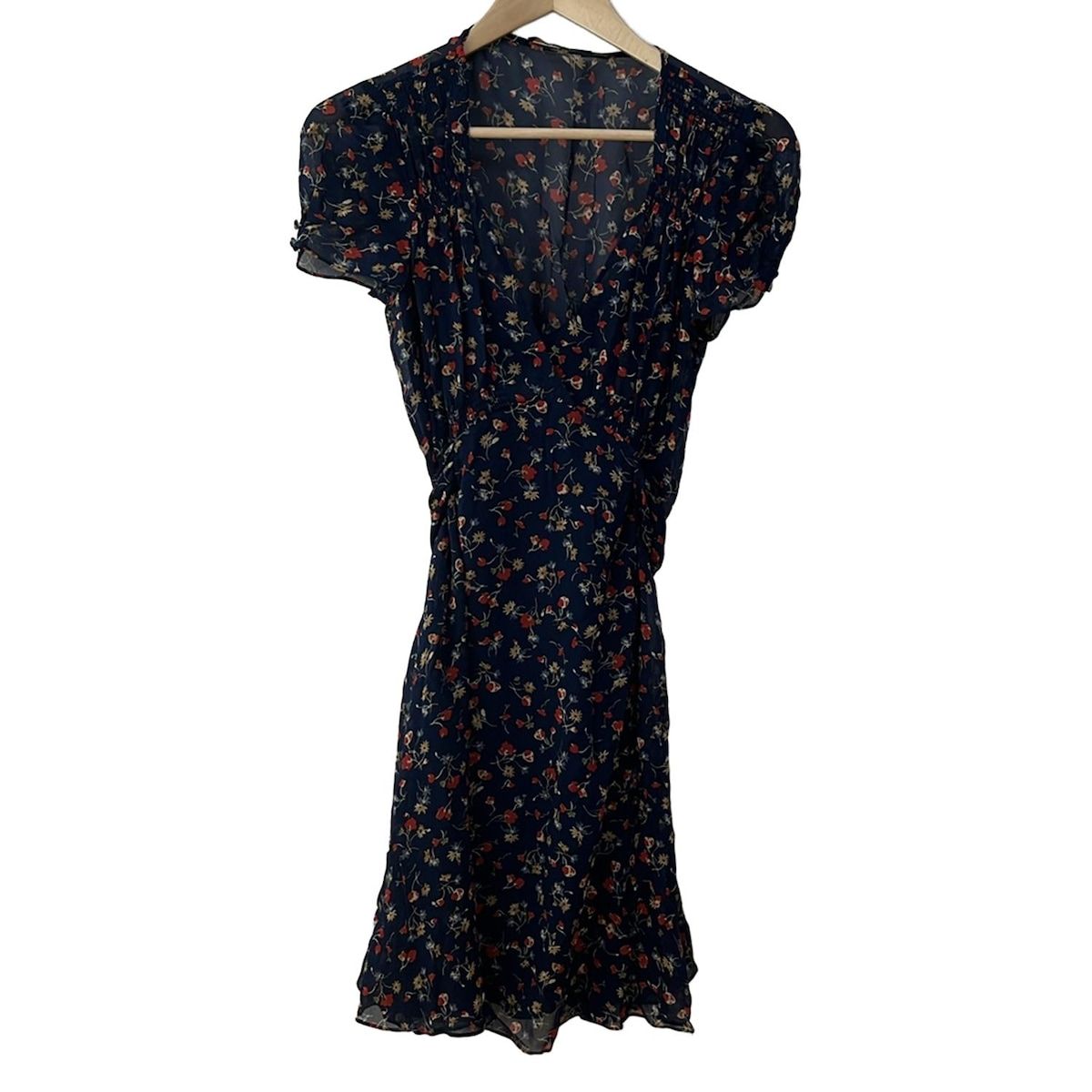 ポロラルフローレン ワンピース サイズ4 S レディース - ネイビー