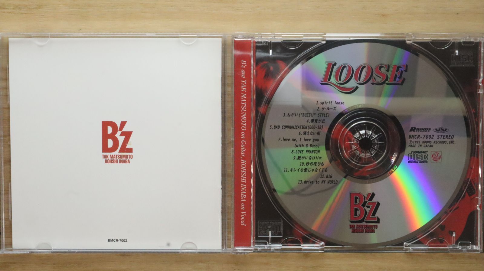 国内盤CD☆ビーズ/B'z□ LOOSE 【BMCR7002/4938068100805】Z51622