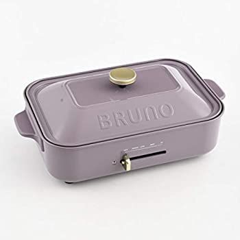 中古】BRUNO ホットプレート コンパクトサイズ パープル 平面 たこ焼き
