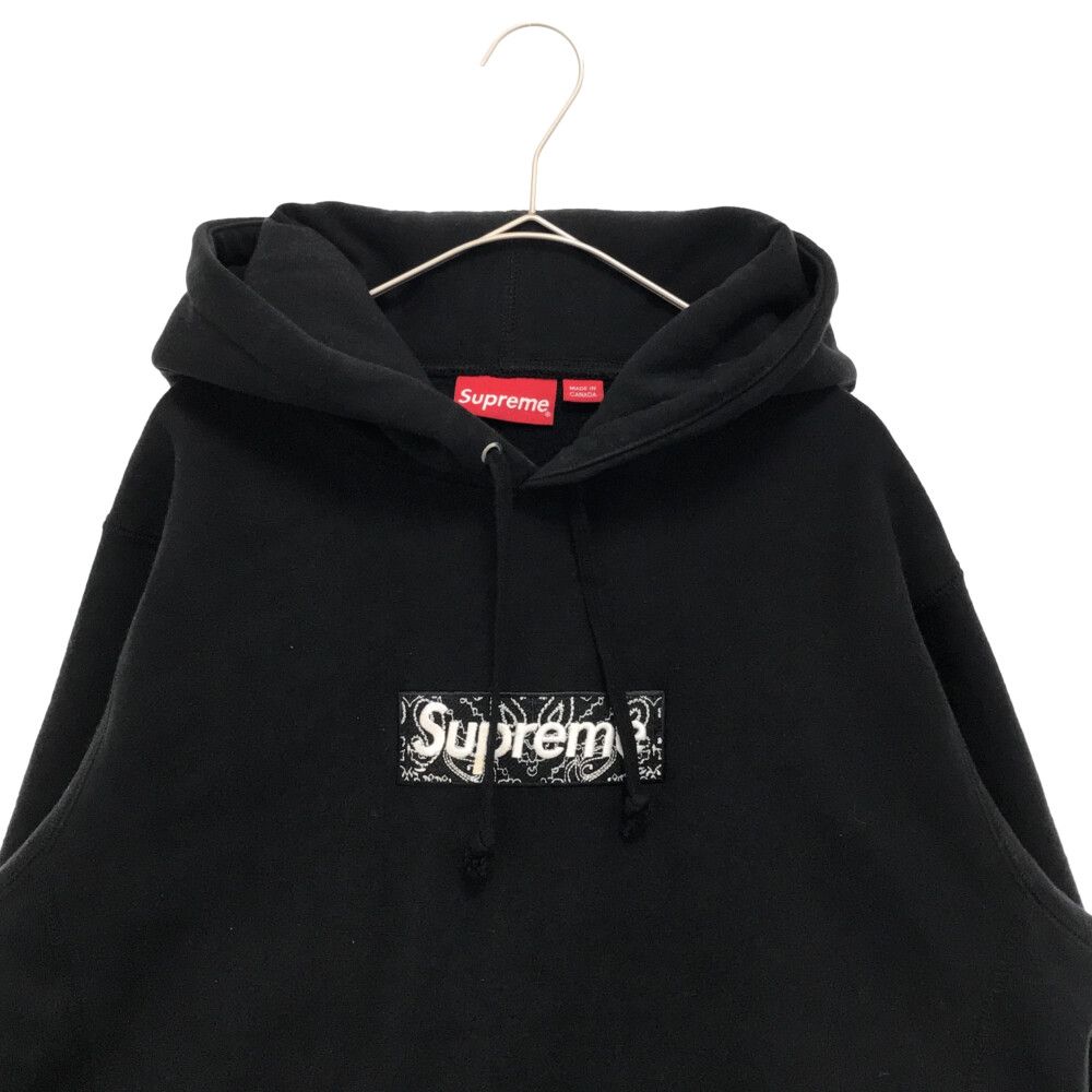 SUPREME (シュプリーム) 19AW Bandana Box Logo Hooded Sweatshirt