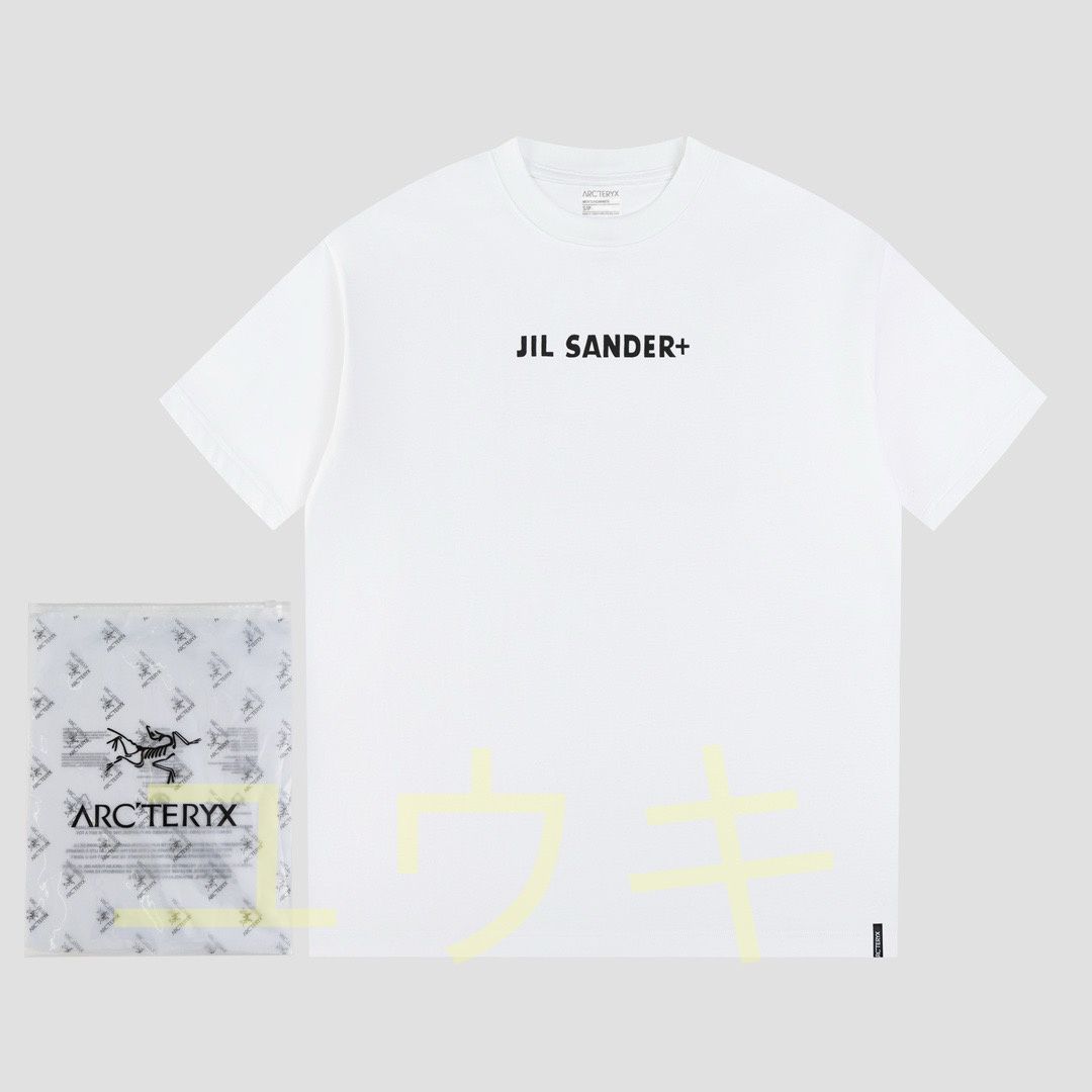 新品 JIL SANDER *Arc'teryx アークテリクス Tシャツ コットン 半袖シャツ#1