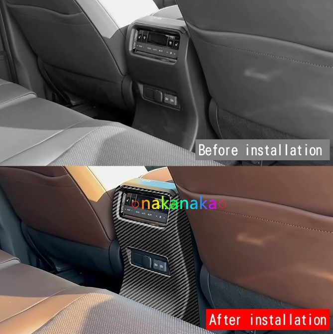 新型トヨタ プラド LC250 後部座席用 キック傷防止 内装保護カバー FFCRYSTALESIA_COM