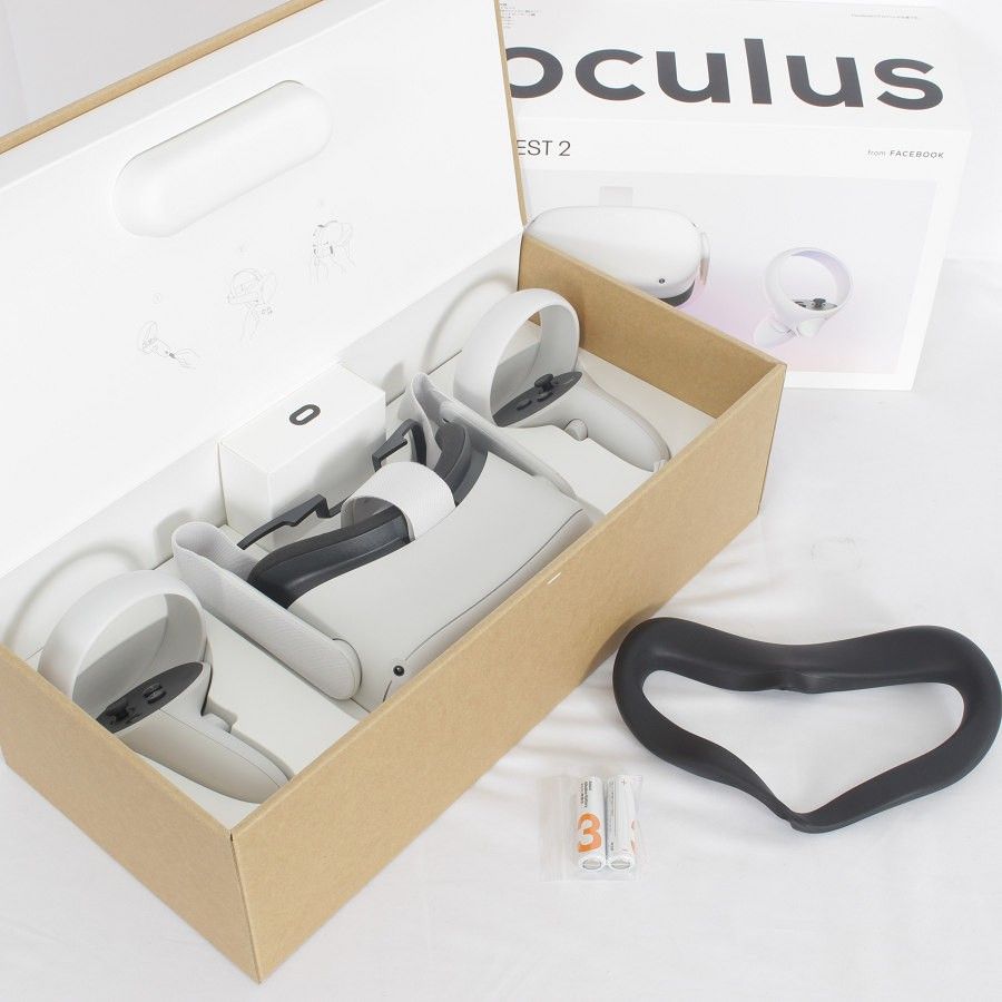 Oculus Quest2 256GB VR ヘッドマウントディスプレイ ヘッドセット オキュラスクエスト2 301-00353-01 Meta メタ  本体 - メルカリ