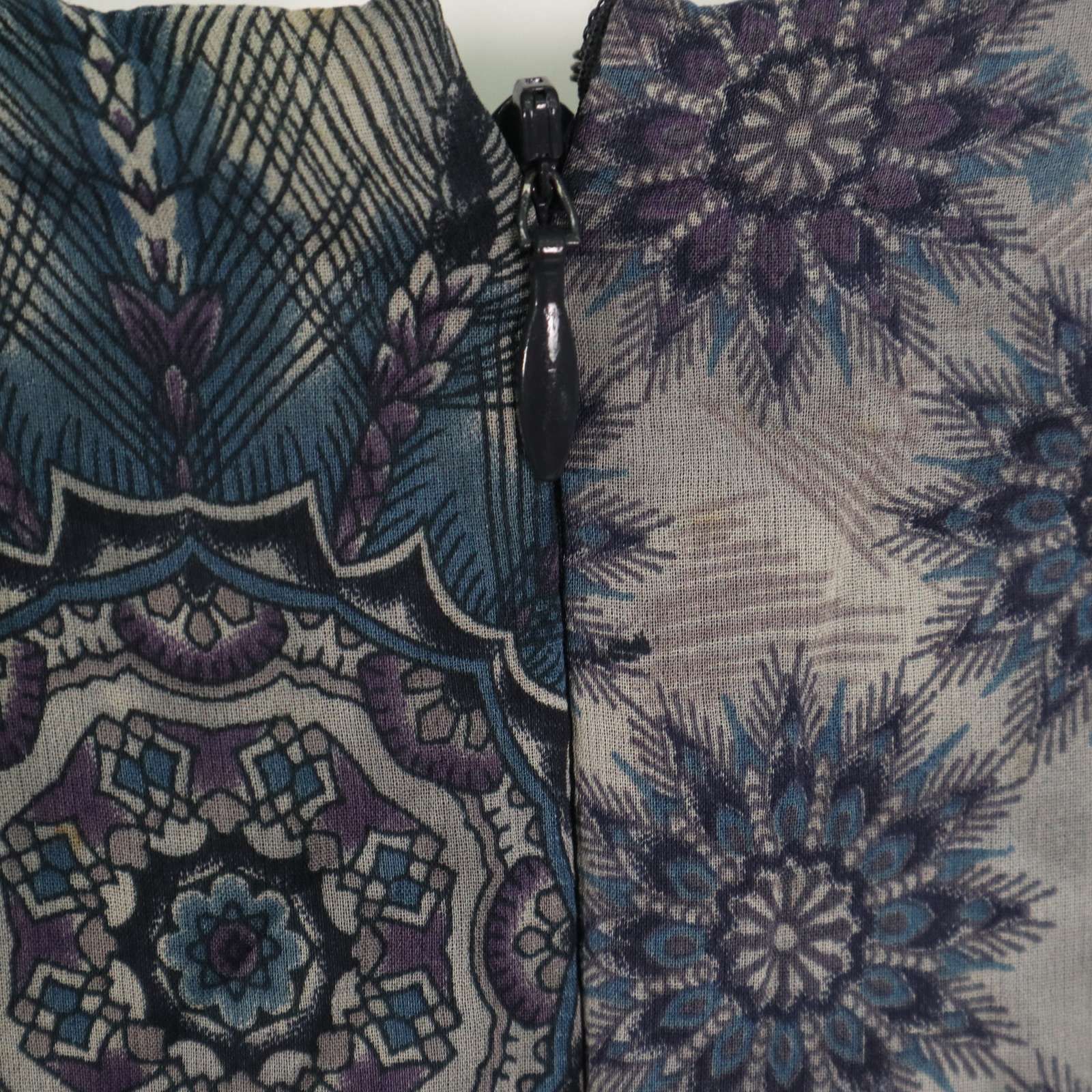 新品 未使用】 Gabardine K.T ギャバジン K.T 春夏☆ シルク 花
