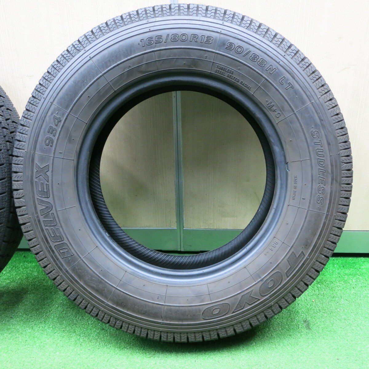 トーヨースタッドレスタイヤ 165/80R13 トヨタスチールホイールセット トーヨースタッドレスタイヤ 165/80R13 トヨタスチールホイールセット