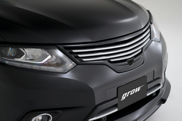 正規品／grow T32エクストレイル前期用 フロントグリル単色塗装 アラウンドニューモニター無し車用 カラー：バーニングレッド AX6 grow … 正規品／grow 外装 T32エクストレイル後期用 フロントグリル塗分け塗装