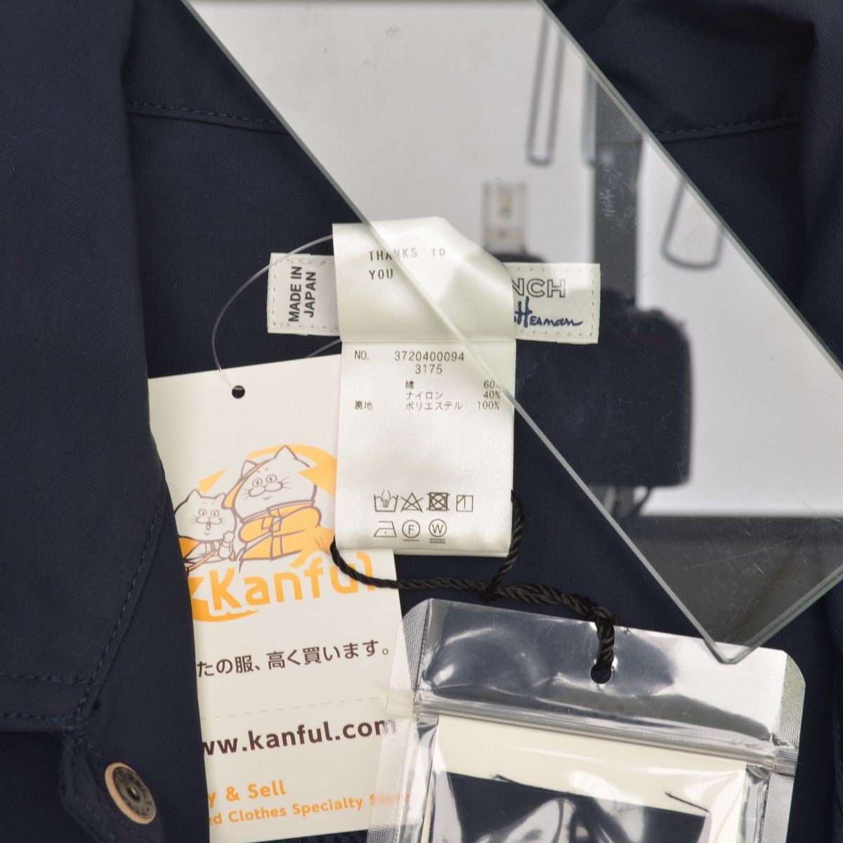 UNIONLAUNCH×RonHerman】23SS 別注 3720400094 Cotton Nylon