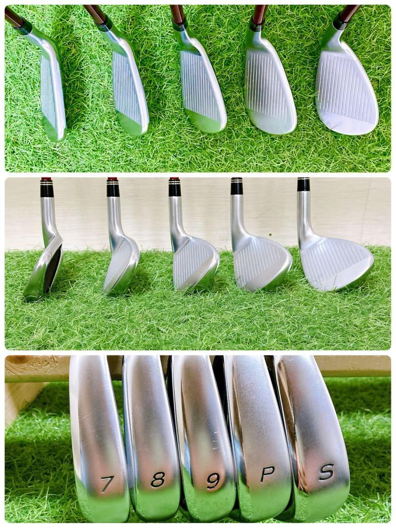 3.レフティー　テーラーメイド　r9 ゴルフクラブ　メンズアイアンセット　左利き 3.レフティー テーラーメイド r9 ゴルフクラブ メンズアイアン