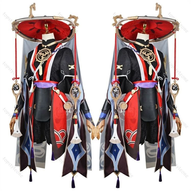 笠付き 原神 スカラマシュ 放浪者 コスプレ衣装 原神 げんしん ヒロイン Scaramouche ハロウィン クリスマス 制服 大人 子供 男子 女子