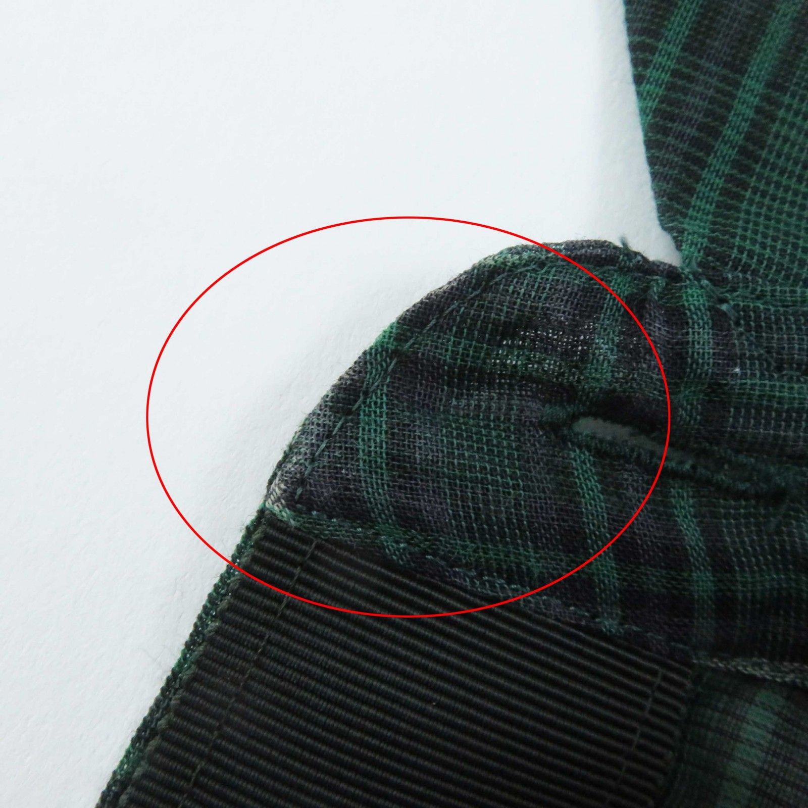 極美品◎Sacai サカイ 22年製 22-05989 Glencheck Mix Shirt