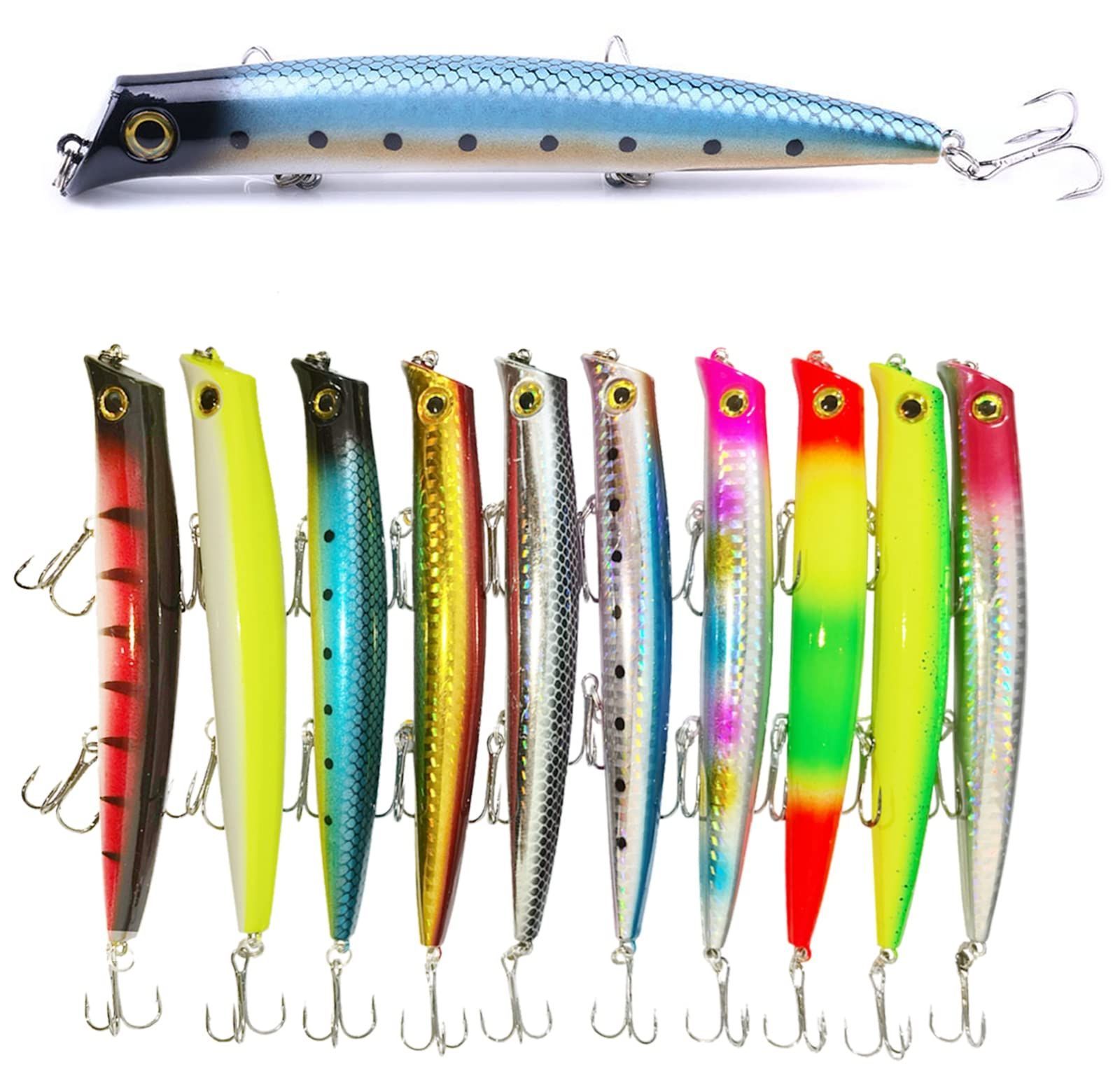 marineブレイクスルー83XXXH 青物ルアー13個ケース付きセット marine様