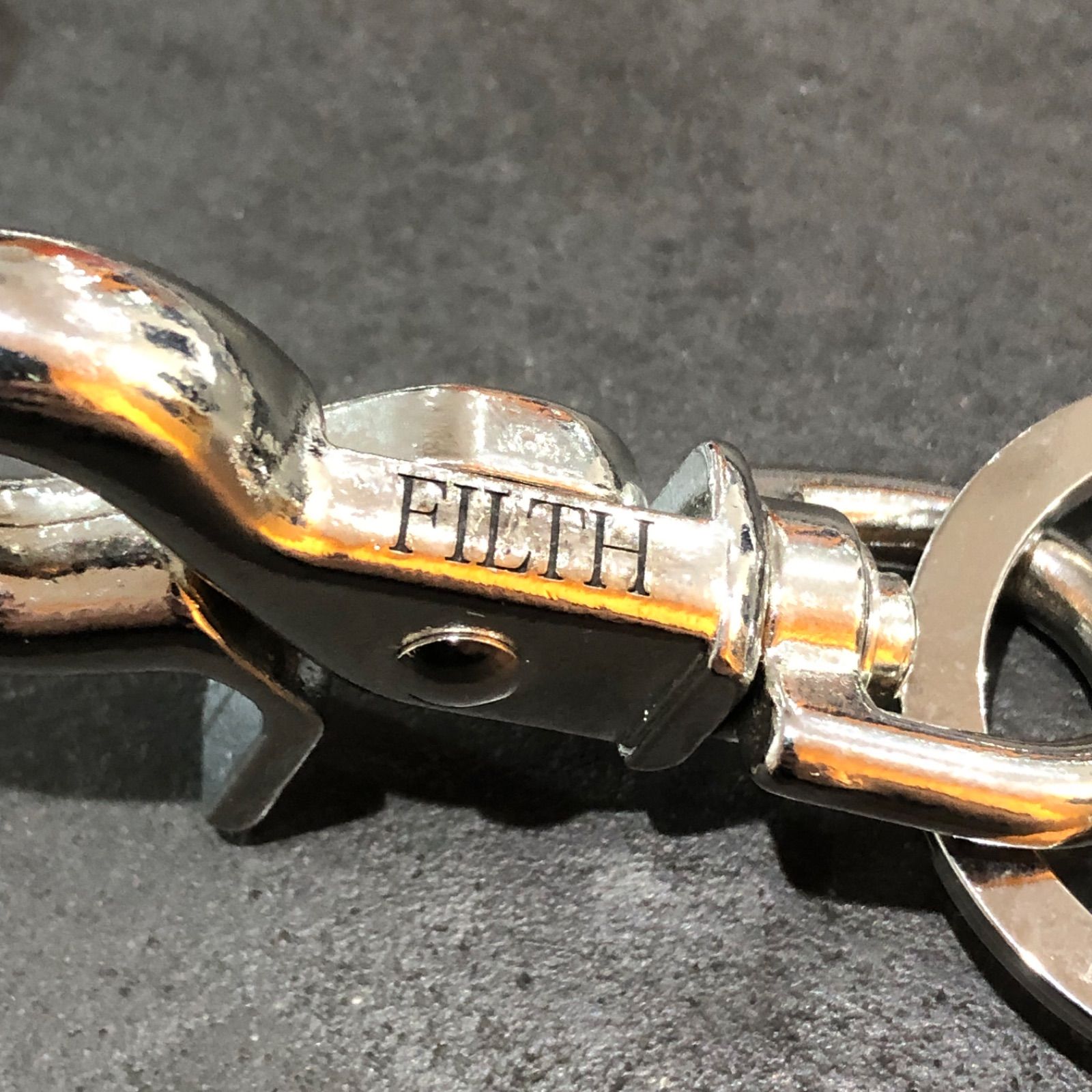 参考上代26400円 FILTH 25SS SHINE WALLET CHAIN シャイン