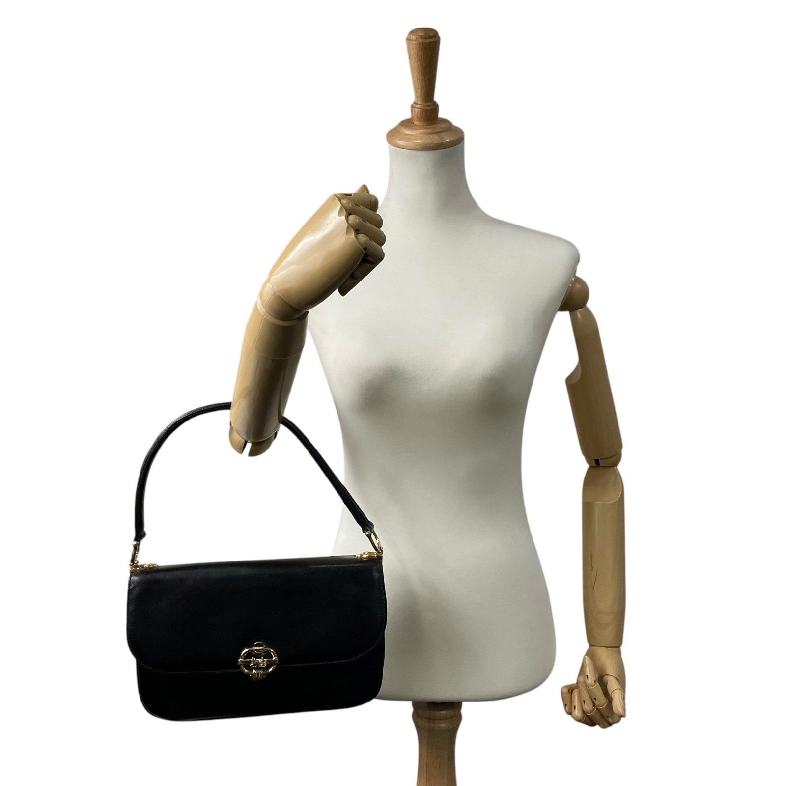 美品】CELINE セリーヌ ハンドバッグ ワンショルダーバッグ 馬車 美品】CELINE セリーヌ ハンドバッグ ワンショルダーバッグ 馬車