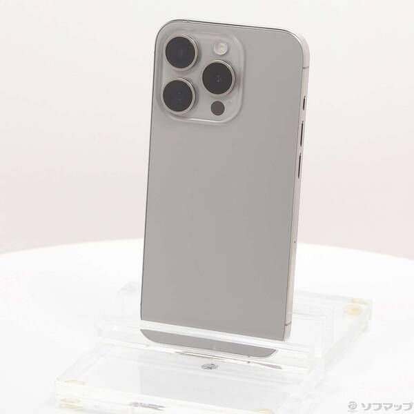 〔 品〕 iPhone15 Pro 256GB ナチュラルチタニウム MTUF3J A SIMフリー 348