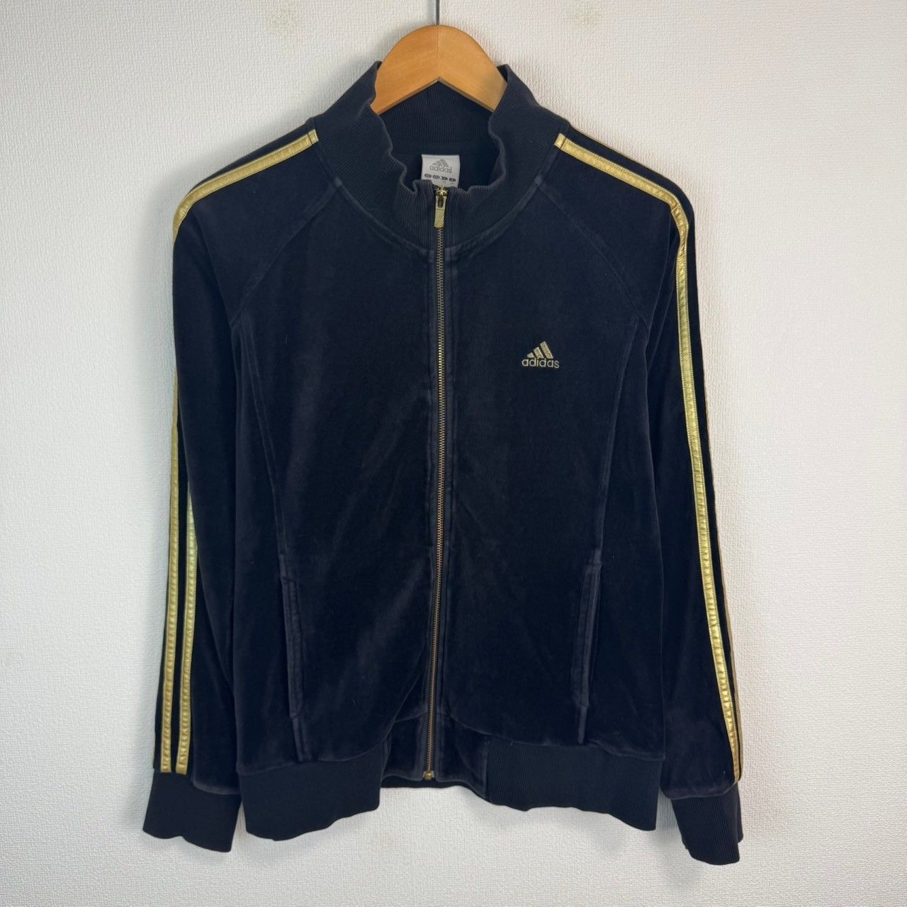 adidas ベロア アディダス ジャージ トラックジャケット フリース 