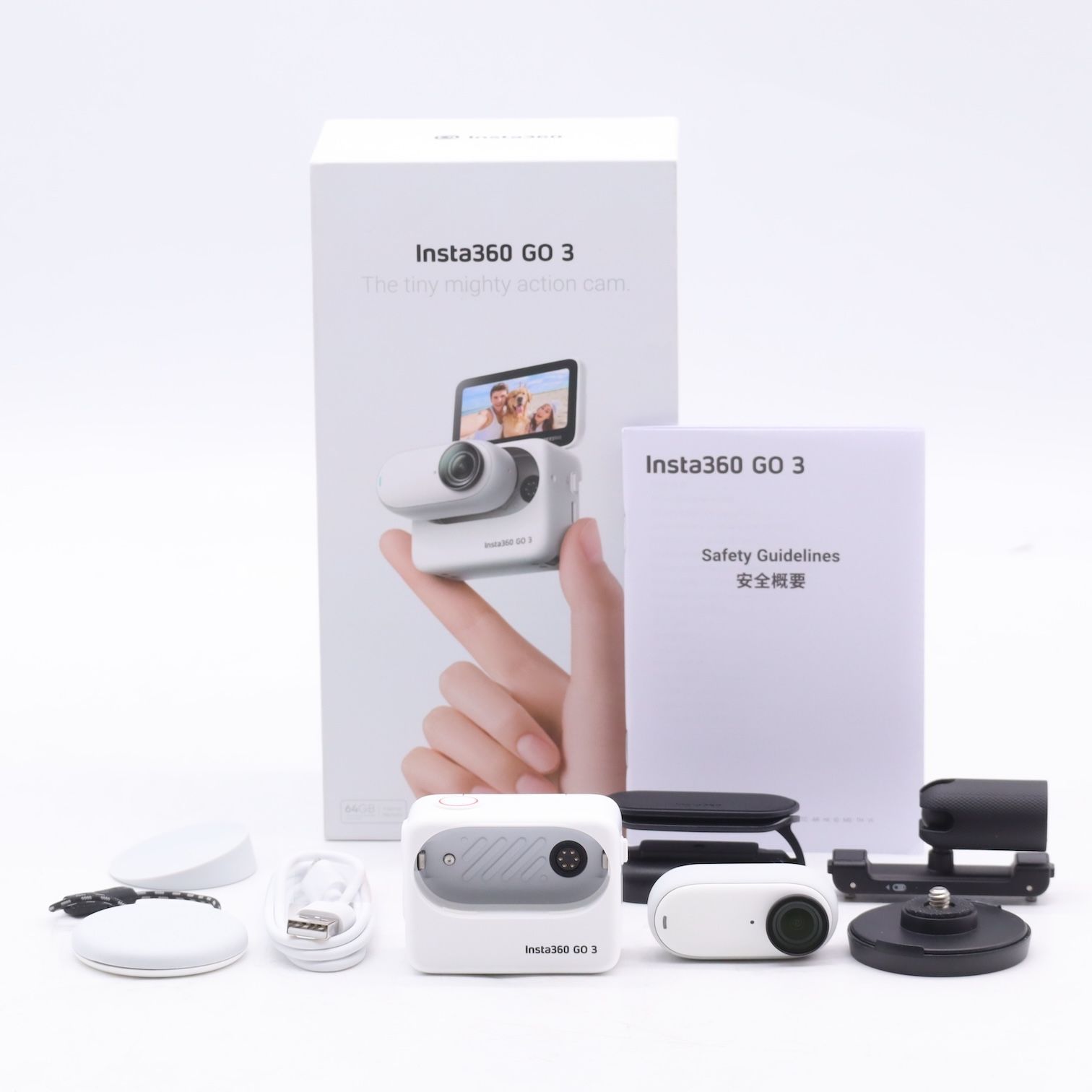 新品級】Insta360 GO 3 64GB アクションキット - メルカリ 