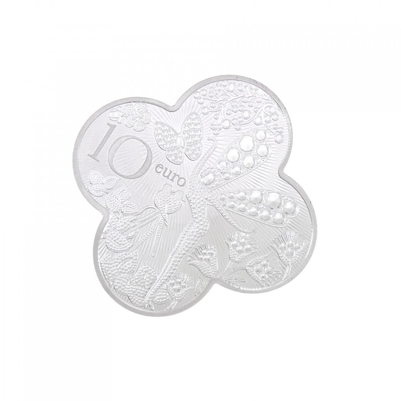 Van Cleef & Arpels 110周年記念 10ユーロ銀貨 箱付き