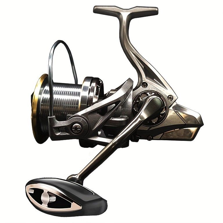 ABU 507 スピニングリール 黒/銀 大物対応！高耐久ジギングスピニング