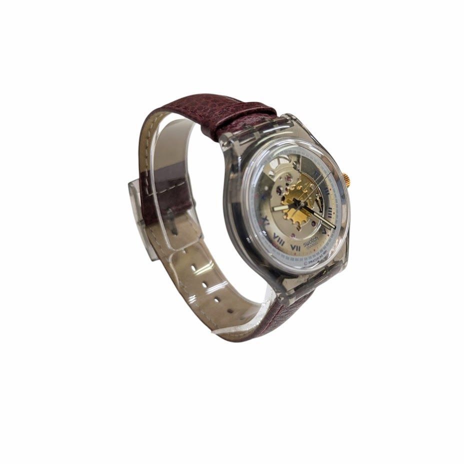 Swatch 自動巻き時計 スケルトン SAM100　1991年　ヴィンテージ Swatch 自動巻き時計 スケルトン SAM100 1991年 ヴィンテージ