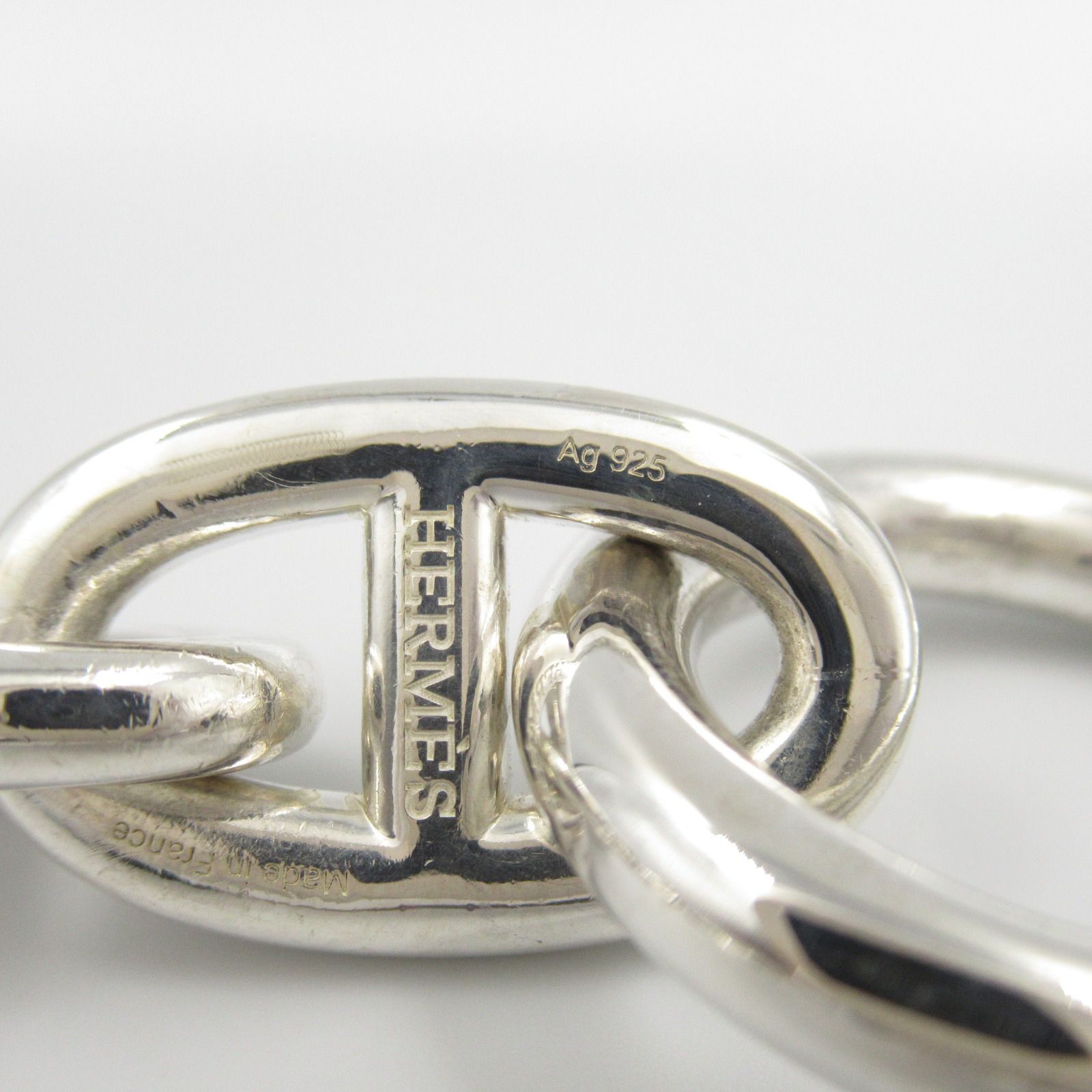 エルメス HERMES ブレスレット シェーヌダンクルTGM 13コマ 腕回20.5