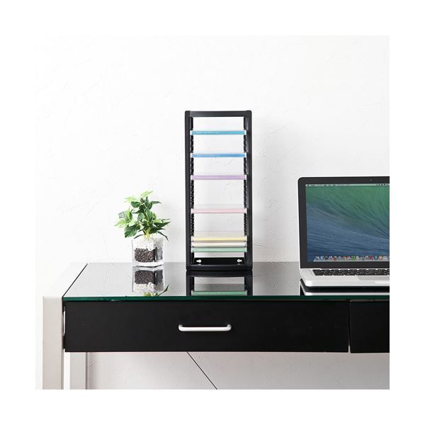 5個セット サンワサプライ 組立て式CDラック FCD-CB26BKX5