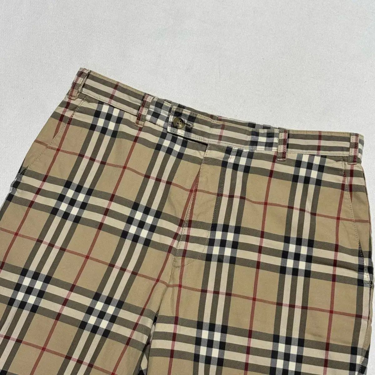 30R BURBERRY バーバリー ノバチェック 5 富 パンツ