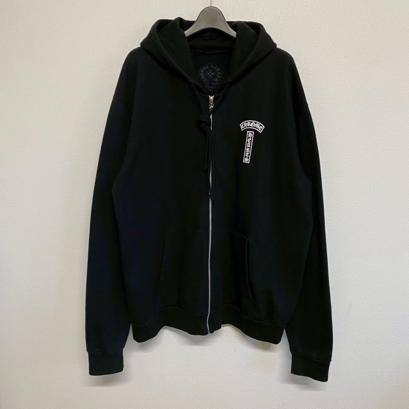 CHROME HEARTS FUCK YOU クロムハーツ アーチロゴ ジップ アップ CHROME HEARTS FUCK YOU クロムハーツ アーチロゴ ジップ アップ