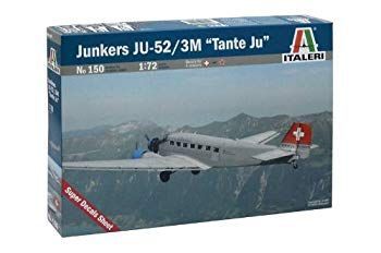【中古】(未使用･未開封品)　タミヤ イタレリ 150 1/72 ユンカース JU52 プラモデル lok26k6